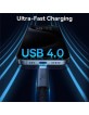 Baseus Flash Series 2 Data Cable USB-C - USB-C 240W 1m Black