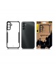 Tactical Samsung A15 4G / A15 5G Case Quantum Stealth Clear Black