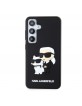 Karl Lagerfeld Samsung S24 Case Karl Choupette 3D Silicone Black