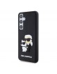 Karl Lagerfeld Samsung S24+ Plus Case Karl Choupette 3D Silicone Black