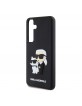 Karl Lagerfeld Samsung S24+ Plus Case Karl Choupette 3D Silicone Black