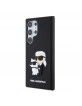 Karl Lagerfeld Samsung S24 Ultra Case Karl Choupette 3D Silicone Black