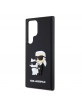 Karl Lagerfeld Samsung S24 Ultra Case Karl Choupette 3D Silicone Black