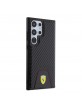 Ferrari Samsung S24 Ultra Case Cover Carbon Bottom Black