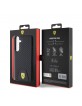 Ferrari Samsung S24+ Plus Hülle Case Cover Carbon Bottom Schwarz