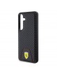 Ferrari Samsung S24 Hülle Case Cover Carbon Bottom Schwarz