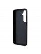 Guess Samsung S24+ Plus Case 4G Metal Triangle Logo Black