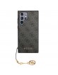 Guess Samsung S24 Ultra Hülle Case Charms 4G Grau