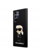 Karl Lagerfeld Samsung S24 Ultra Hülle Case Silicone Ikonik Schwarz