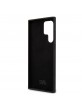 Karl Lagerfeld Samsung S24 Ultra Case Silicone Ikonik Black