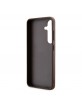 Guess Samsung S24+ Plus Case Cover Big 4G Metal Logo Brown