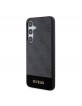 Guess Samsung S24+ Plus Case 4G Cover Stripe Gray