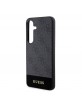 Guess Samsung S24+ Plus Case 4G Cover Stripe Gray