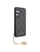 Guess Samsung S24+ Plus Case Charms 4G Gray