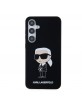 Karl Lagerfeld Samsung S24+ Plus Case Silicone Ikonik Black