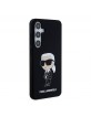 Karl Lagerfeld Samsung S24+ Plus Case Silicone Ikonik Black