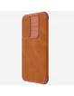 Nillkin Samsung A55 Phone Book Case Slim CamShield Pro Brown