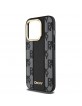 DKNY iPhone 15 Pro Case MagSafe Checkered Pattern Black