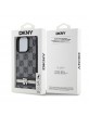 DKNY iPhone 15 Pro Hülle Case Metal Gold Logo Schwarz