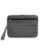 DKNY Laptop / Notebook 14 inch Case Bag Sleeve Pattern Stripe Black