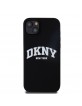 DKNY iPhone 15 Plus / 14 Plus Hülle Case Silikon Arch Logo MagSafe Schwarz