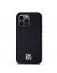 DKNY iPhone 13 Pro Max Case Magsafe Pattern Stack Logo Black