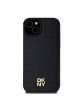 DKNY iPhone 13 Case Magsafe Pattern Stack Logo Black