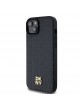 DKNY iPhone 13 Case Magsafe Pattern Stack Logo Black