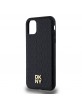 DKNY iPhone 11 Hülle Case Magsafe Pattern Stack Logo Schwarz