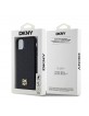 DKNY iPhone 11 Hülle Case Magsafe Pattern Stack Logo Schwarz