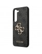 Guess Samsung A35 Hülle Case Cover Big 4G Metal Logo Schwarz