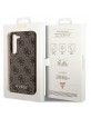 Guess Samsung Galaxy A35 Hülle Case Cover Charms 4G Braun