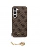 Guess Samsung Galaxy A55 Case Cover Charms 4G Brown