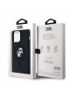 Karl Lagerfeld iPhone 15 Pro Max Case Silicone Karl + Choupette Magsafe Black