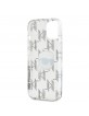 Karl Lagerfeld iPhone 15 Hülle Case IML Karl Head Transparent