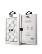 Karl Lagerfeld iPhone 15 Hülle Case IML Karl Head Transparent