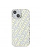 Karl Lagerfeld iPhone 15 Case Repeated Logo Gold