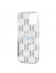 Karl Lagerfeld iPhone 15 Hülle Case Choupette Transparent