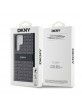 DKNY Samsung S24 Ultra Case Mono Stripe Metal Logo Black