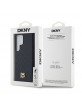 DKNY Samsung S24 Ultra Case Magsafe Pattern Stack Logo Black