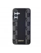 DKNY Samsung S24+ Plus Case Mono Pattern MagSafe Black