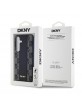 DKNY Samsung S24 Case Mono Pattern MagSafe Black.