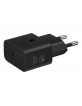 Original Samsung Ladegerät / Netzteil 25W + USB-C Kabel Schwarz EP-T2510EBE + EP-DN980BBE