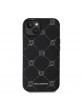 Karl Lagerfeld iPhone 14 Case Karl Heads Pattern Magsafe Black