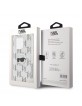 Karl Lagerfeld iPhone 15 Pro Hülle Case IML Karl Head Transparent