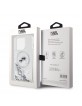 Karl Lagerfeld iPhone 13 Pro Case MagSafe Cover K + C Transparent