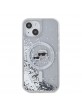 Karl Lagerfeld iPhone 15 Hülle MagSafe Case K + C Transparent