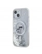 Karl Lagerfeld iPhone 15 Hülle MagSafe Case K + C Transparent