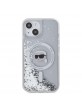 Karl Lagerfeld iPhone 15 Case MagSafe Case Karl Transparent