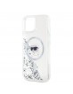 Karl Lagerfeld iPhone 15 Hülle MagSafe Case Karl Transparent